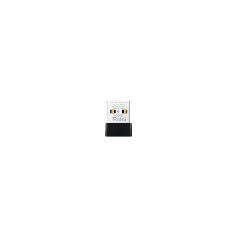 ADAPTADOR USB | TP LINK | MA20N | INALÁMBRICO NANO DE DOBLE BANDA AC650