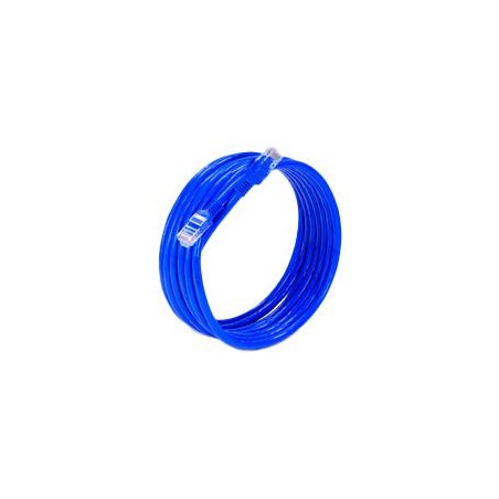 CABLE DE RED UTP CAT 6 EC LINE EC-CABCAT6 AZUL RJ45 3 MTS 24AWG