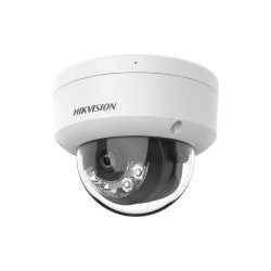 HIKVISION / DUAL LIGHT DOMO IP 8 MEGAPIXEL 4K / LENTE 2.8 MM / 30 MTS IR 30 MTS LUZ BLANCA / MICRFONO INTEGRADO / IK08 / ACUSEN