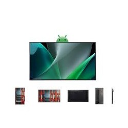 MONITOR PROFESIONAL SHARP DE 75 PN-ME752 UHD 3840 X 2160 18/7, 450 CD/M2 CONT 1200:1 USB-C HDCP 3 HDMI ANDROID 13