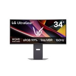 MONITOR PC LG 34G600A GAMING ULTRAGEAR CURVO WQHD 34,PANEL VA,3440X1440,160HZ,TR 1MS(MBR),ASP 21:9,BRILLO 300CD/M2,CONTR 4000:1