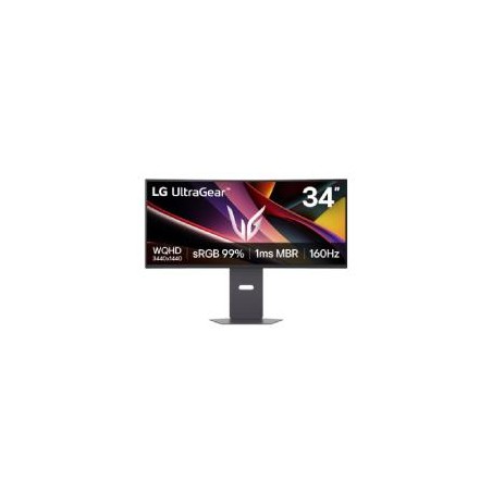 MONITOR PC LG 34G600A GAMING ULTRAGEAR CURVO WQHD 34,PANEL VA,3440X1440,160HZ,TR 1MS(MBR),ASP 21:9,BRILLO 300CD/M2,CONTR 4000:1