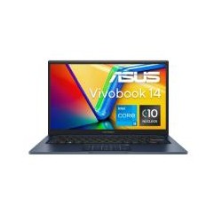 LAPTOP ASUS VIVOBOOK 14 F1404VA, CORE I5-1334U, 8GB, 512GB SSD, 14 PULGADAS WUXGA, WIN 11 PRO, COLOR QUIET BLUE, GRADO MILITAR,