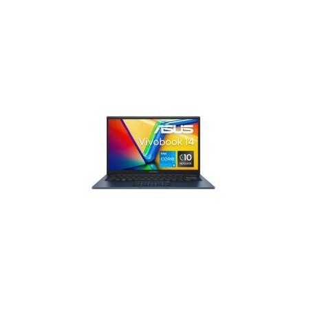 LAPTOP ASUS VIVOBOOK 14 F1404VA, CORE I5-1334U, 8GB, 512GB SSD, 14 PULGADAS WUXGA, WIN 11 PRO, COLOR QUIET BLUE, GRADO MILITAR,