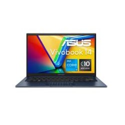 LAPTOP ASUS VIVOBOOK 14 F1404VA, CORE I5-1334U, 8GB, 512GB SSD, 14 PULGADAS WUXGA, WIN 11 PRO, COLOR QUIET BLUE, GRADO MILITAR,