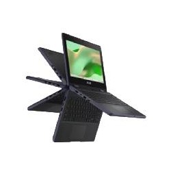 LAPTOP ASUS CHROMEBOOK CR1104FTA, INTEL N150, 8GB, 64G EMMC, 11.6 PULGADAS HD TOUCH SCREEN, CHROME OS, COLOR MINERAL GREY, GRAD