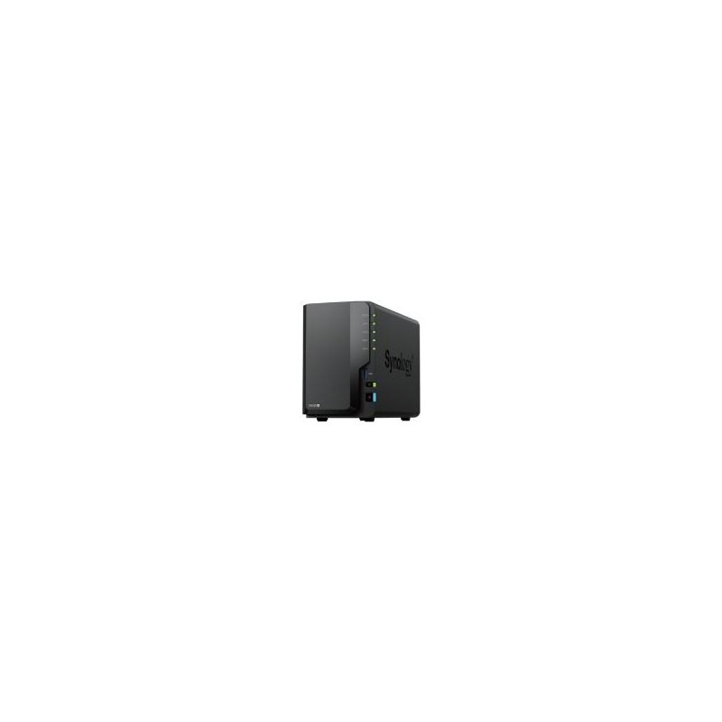 NAS SYNOLOGY DS225+ /2 BAHIAS NUCLEO CUADRUPLE HASTA 2.7 GHZ 2GB DDR4, AMPLIABLE HASTA 6GB/1GBE LAN X1/ 2.5GBE LAN X1/SATA/HOT-