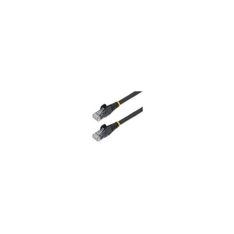 CABLE ETHERNET CAT 6 DE 2 METROS - LSZH (BAJO NIVEL DE HUMO Y CERO HALóGENOS) - CABLE DE RED PATCH UTP RJ45 POE  NEGRO, CAT6, E
