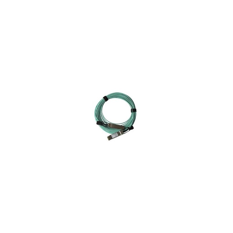 CABLE DE 15M AOC QSFP+ A QSFP+ 40G COMPATIBLE CON MSA SIN CODIFICAR - FIBRA ÓPTICA ACTIVA QSFP+ DE 40 GBE - CABLE MóDULO TRANSC