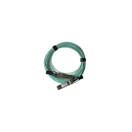 CABLE DE 15M AOC QSFP+ A QSFP+ 40G COMPATIBLE CON MSA SIN CODIFICAR - FIBRA ÓPTICA ACTIVA QSFP+ DE 40 GBE - CABLE MóDULO TRANSC