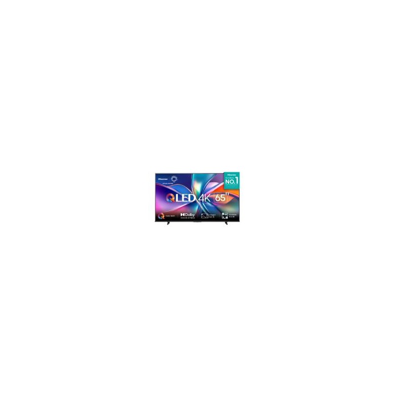 TELEVISION 65 PULGADAS QLED HISENSE 65QD6QV SMART VIDAA TV, UHD 4K, DOLBY VISION, DOLBY ATMOS, WIFI
