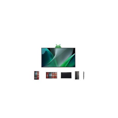 MONITOR PROFESIONAL SHARP DE 86 PN-ME862 UHD 3840 X 2160 18/7, 450 CD/M2, CONT 1200:1, USB-C, 3 HDMI HDCP, ANDROID 13