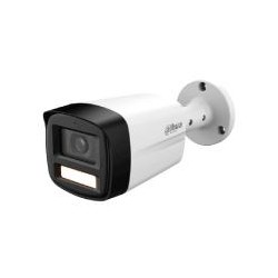 CAMARA ANALOGA/ DAHUA/ DH-HAC-HFW1209TLMN-A-LED-S3/ BULLET FULL COLOR DE 2 MP 1080P/LENTE DE 2.8MM/ 108°DE APERTURA/ MICROFONO