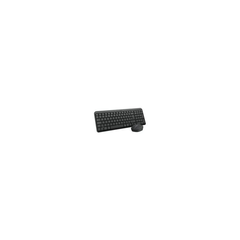 TECLADO Y MOUSE LOGITECH MK250 COMPACTO BLUETOOTH GRAFITO