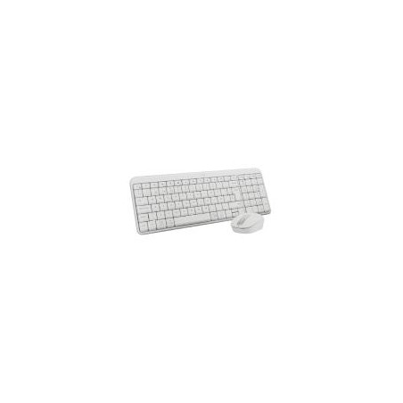 TECLADO Y MOUSE LOGITECH MK250 COMPACTO BLUETOOTH BLANCO
