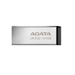 MEMORIA ADATA 64GB USB 3.2 METALICA UR350-64G-RSR/BK