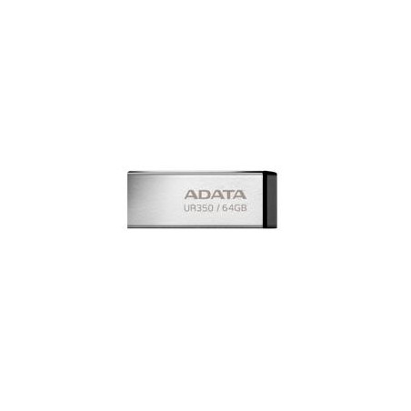 MEMORIA ADATA 64GB USB 3.2 METALICA UR350-64G-RSR/BK