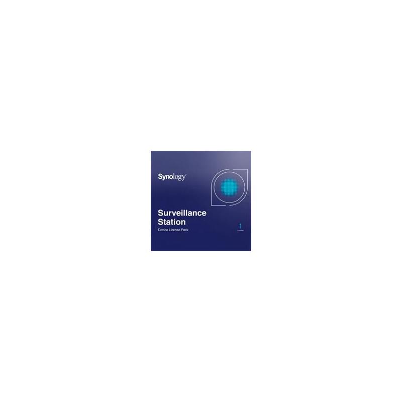 LICENCIA ELECTRONICA SYNOLOGY CLP1-E PARA GESTIONAR Y ADMINISTRAR CAMARAS IP EN NAS, SOLO INCLUYE 1 LICENCIA