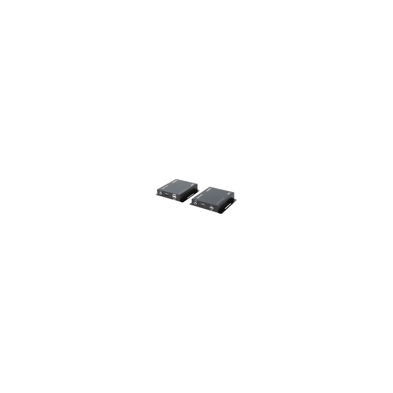 EXTENSOR/MANHATTAN/208413/KIT EXTENSOR KVM HDMI SOBRE IP 1080P, 120 M