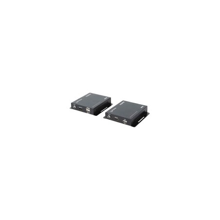 EXTENSOR/MANHATTAN/208413/KIT EXTENSOR KVM HDMI SOBRE IP 1080P, 120 M