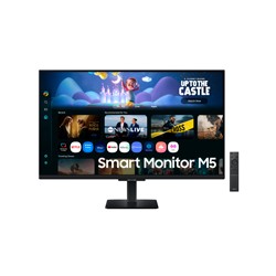 MONITOR LED SAMSUNG 32 PULGADAS / FHD (1920 X 1080)/ PLANO/ SMART MONITOR M5/ VA / 60 HZ / HDMI / NEGRO