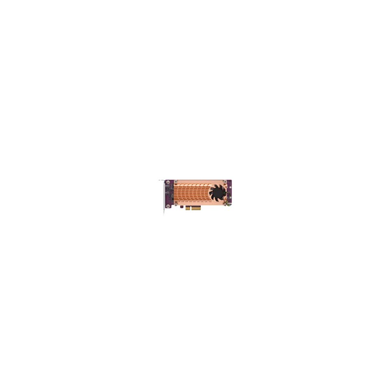 DUAL M.2 22110/2280 PCIE SSD EXPANSION CARD (PCIE GEN2 X4), LOW-PROFILE BRACKET PRE-LOADED, LOW-PROFILE FLAT AND FULL-HEIGHT AR