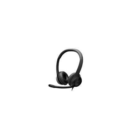 AUDIFONOS DIADEMA LOGITECH H390 SUPRESION DE RUIDO CONTROL DE VOLUMEN USB-C NEGRO