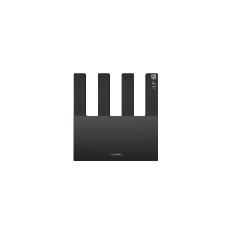 HUAWEI BE3  ROUTER  NEGRO / WI-FI 7 3600MBPS/DOBLE BANDA/ COBERTURA  HASTA 120M2 / DISPOSITIVOS  128 APROX /PESO 436G APROX