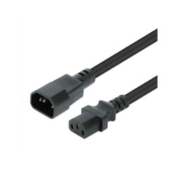 CABLE/MANHATTAN/352673/DE EXTENSIÓN DE CORRIENTE C13 A C14, 1 M