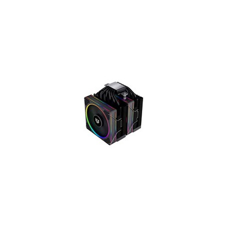 ENFRIAMIENTO DE AIRE GAMER BALAM RUSH HELIUX PRO HEX70 / RGB / 6 PIPAS / TDP 270 W / COMPATIBILIDAD AMD + INTEL / NEGRO / BR-94