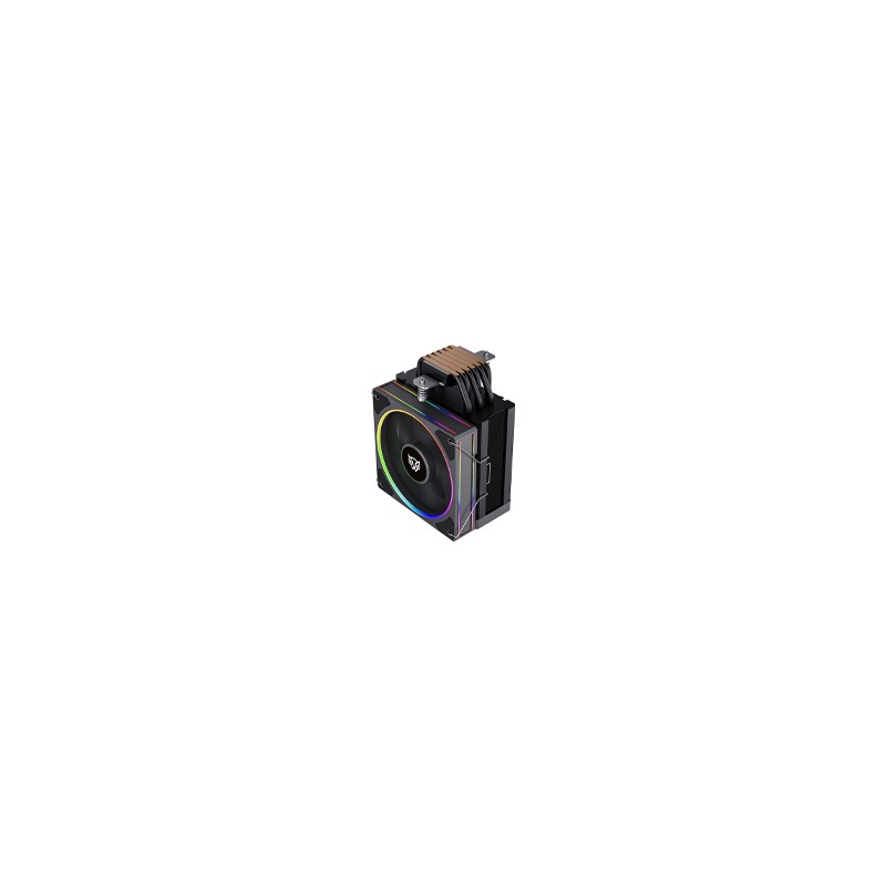 ENFRIAMIENTO DE AIRE GAMER BALAM RUSH HELIUX PRO HEX60 / RGB / 6 PIPAS / TDP 240 W / COMPATIBILIDAD AMD + INTEL / NEGRO / BR-94