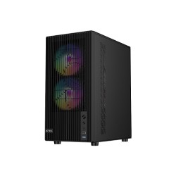 GABINETE ACTECK ZYRON GC606 / MINI TORRE / PANEL DE CRISTAL TEMPLADO / COMPATIBILIDAD MICRO ATX / MINI ITX / CONEXION 1X USB A