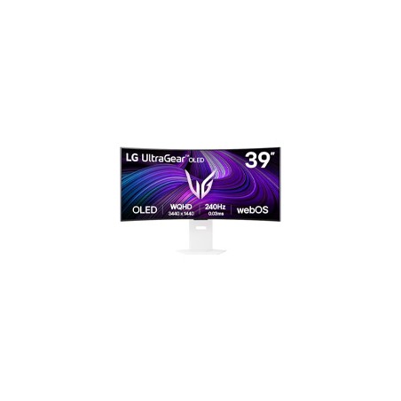 MONITOR PC LG 39GX90SA-W GAMING CURVO ULTRAGEAR OLED 39 PULG,240HZ,3440X1440,21:9,BRILLO 275CD/M2,1500000:1,TR 0.03MS(GTG),HDR1