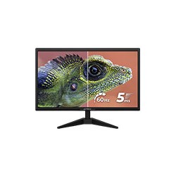 MONITOR ACTECK CAPTIVE BRITE CB185 / PLANO / 18.5 PULG / PANEL TN / 60 HZ / 5 MS / HD / VESA 75 MM / HDMI - VGA / 3 AÑOS DE GAR
