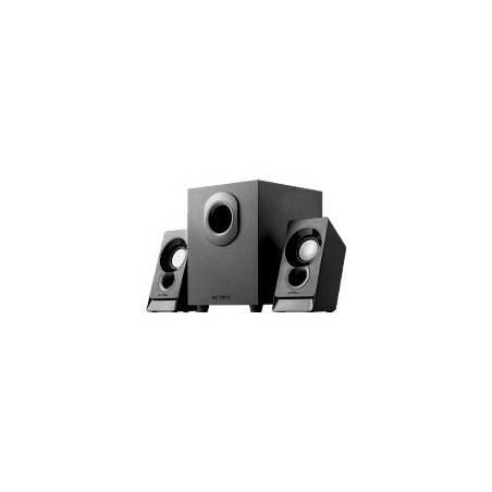 BOCINAS ACTECK ELANT ACT AS470 / ALAMBRICAS / ESTEREO 2.1 SORROUND / BT 5.0 - AUX JACK 3.5 MM / 11W RMS / SUBWOOFER INTEGRADO /