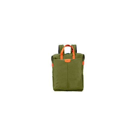 MOCHILA VORAGO BP-301 VINTAGE DOBLE USO LAPTOP 15.6 VERDE