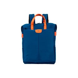 MOCHILA VORAGO BP-301 VINTAGE DOBLE USO LAPTOP 15.6 AZUL MARINO