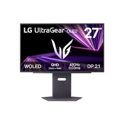 MONITOR PC LG ULTRAGEAR GAMING QHD OLED 26.5 PULG,480HZ,2560X1440,16:9,DCI-P3 98.5%,275CD/M2,TR 0.03MS,1500000:1,HDMI,DISPLAYPO