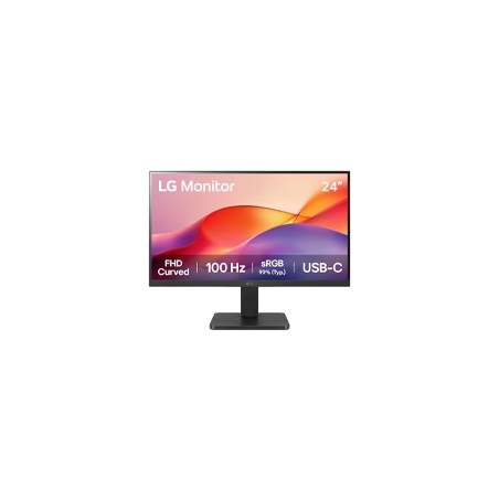 MONITOR PC LG 24U421A-B CURVO FHD 23.8,USB-C,100HZ,PANEL VA,1920X1080,16:9,SRGB 99%,250CD/M2,TR5MS,CONTR 3000:1,HDMI,1500R,HDR1