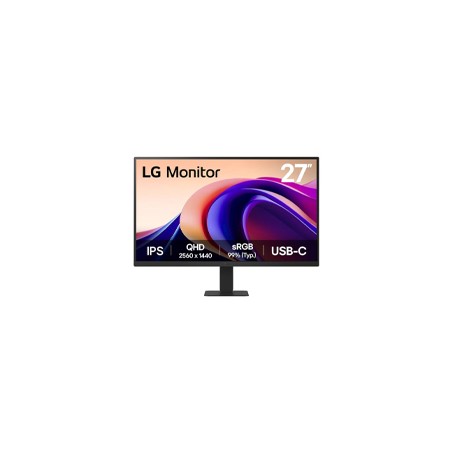 MONITOR PC LG 27U631A-B QHD 27 PULG,USB-C,100HZ,PANEL IPS,2560X1440,16:9,SRGB 99%,250CD/M2,TR5MS,CONTR 1000:1,HDR10,HDMI,DYNAMI