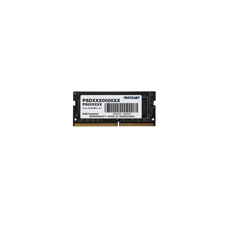 MEMORIA RAM PATRIOT SIGNATURE SODIMM DDR4 8GB 3200MTS CL22 PC4-25600 288PIN 1.2V LAPTOP AIO MINIPCS PSD48G32002S