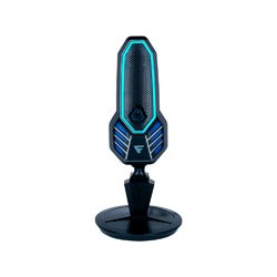 MICROFONO PROFESIONAL GAME FACTOR USB MCG800 RGB C/BRAZO