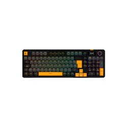 TECLADO GAMER BALAM RUSH DEFEAT LEVEL GK3 / INALAMBRICO / MECANICO GASKET / ESPAÑOL / ILUMINACION RGB / PANTALLA INTELIGENTE IP