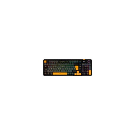 TECLADO GAMER BALAM RUSH DEFEAT LEVEL GK3 / INALAMBRICO / MECANICO GASKET / ESPAÑOL / ILUMINACION RGB / PANTALLA INTELIGENTE IP