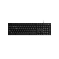 TECLADO ACTECK VANTAGE AERO TA545 / ALAMBRICO USB / MULTIMEDIA / ESPAÑOL / 105 TECLAS / WINDOWS / MEMBRANA / NEGRO / AC-943475
