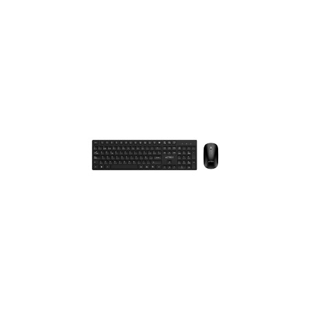 KIT ACTECK CREATOR VANTAGE AERO MK555 / TECLADO Y MOUSE / INALAMBRICO DONGLE USB / ERGONOMICO / WIN / ESPAÑOL / MEMBRANA / 105