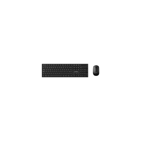 KIT ACTECK CREATOR VANTAGE PRIME MK555 / TECLADO Y MOUSE / INALAMBRICO DONGLE USB / ERGONOMICO / WIN / ESPAÑOL / MEMBRANA / 105