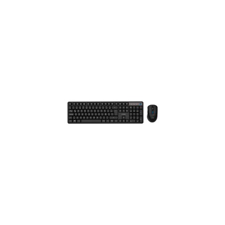 KIT ACTECK CREATOR SILENT PRO MK474 / TECLADO Y MOUSE / INALAMBRICO DONGLE USB / WIN, MAC, ANDROID / MEMBRANA /106 TECLAS / ERG