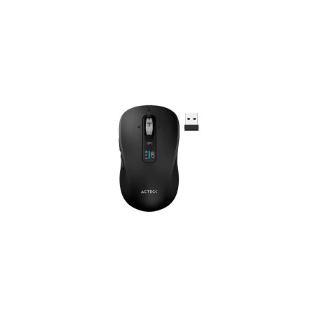 MOUSE ACTECK VIRTUOS PRO AIR MI766 / INALAMBRICO DUAL / ERGONOMICO / RECARGABLE / WIN, MAC, ANDROID / BLUETOOTH / OPTICO / 9 BO
