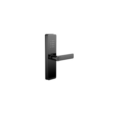 CERRADURA INTELIGENTE CON DETECCIóN DE HUELLA DACTILAR, TARJETA RFID, CONECTIVIDAD WIFI, COMBINACIóN NUMéRICA Y LLAVE FíSICA, D